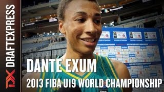 Dante Exum Interview at the 2013 FIBA U19 World Championship in Prague