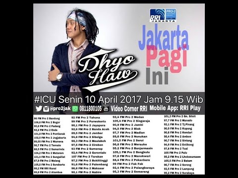 Dhyo Haw - ICU Pro2 RRI Jakarta (Live Video Corner RRI)