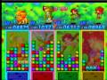 one of the biggest updates to the game since pok�mon puzzle league came out was the addition of a four-player versus mode. you can play versus garbage battle, versus score attack, and even versus stage clear...but with four players at once! first of all, i really had to play a bunch of matches to get a decently short garbage battle mode...things last for a frightfully long time and this makes the focus not to 