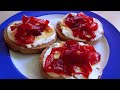 Video de Cocina - Canapes de Queso con Pimientos Caramelizados