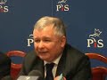 Konferencja prasowa Jarosława Kaczyńskiego w Gdyni 1/2