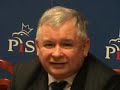 Konferencja prasowa Jarosława Kaczyńskiego w Gdyni 1/2