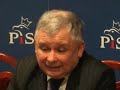 Konferencja prasowa Jarosława Kaczyńskiego w Gdyni 1/2