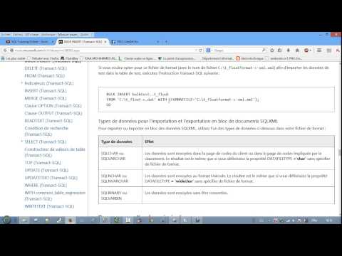 how to perform bulk insert sql server