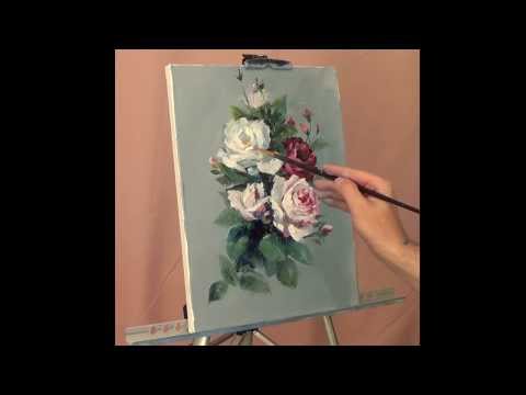 Мастер класс живописи розы Мастер класс живописи розы