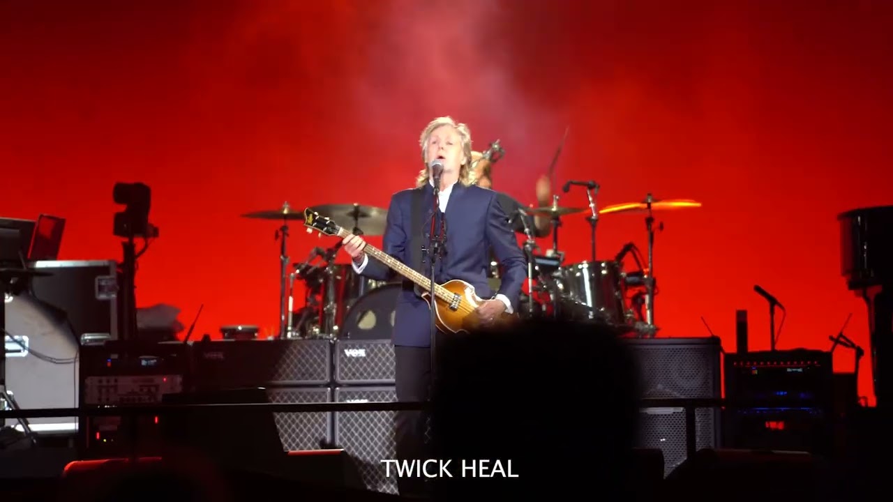 Paul McCartney live Heritage Bank Stadium, Gold Coast 2023 The
