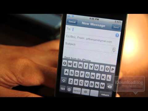 how to attach gmail ipad
