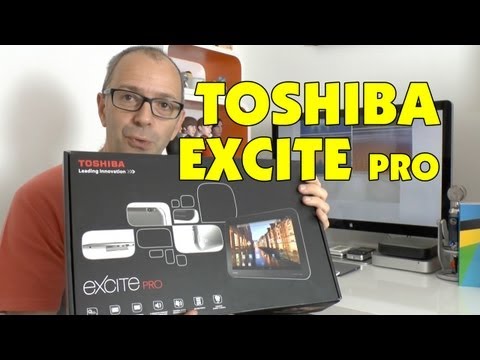 Toshiba - Toshiba Excite Pro Unboxing & First Look ... Check out this new 10.1-inch super high resolution display tablet from Toshiba. With its PixelPure 2560x1600 res...