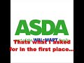 ASDA(Wal-Mart) Prank
