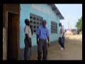 walking through the refugee \