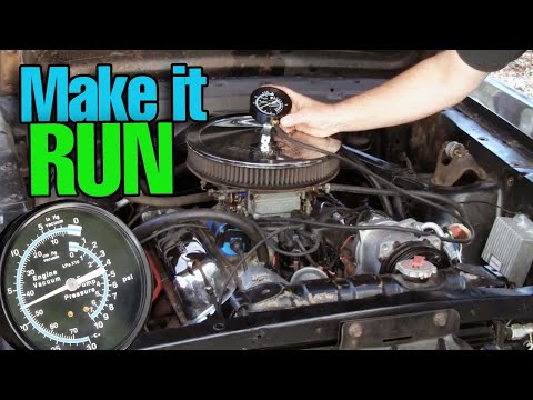 how to use a vacuum gauge to tune a carburetor