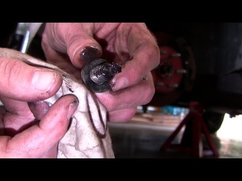 how to fix front axle leak