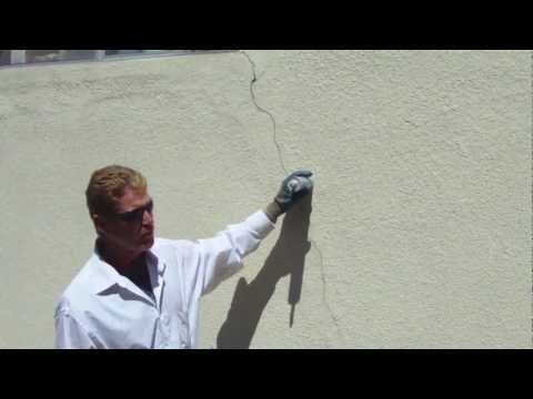 how to patch cracks in stucco