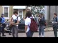 G20 protest - martial law, police use sound cannons and tear gas Pittsburgh 9/24