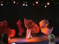 Orientalisk dans-Anna Visser med danselever