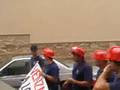 videos de La manifestación de los bomberos de Almería concluye con una