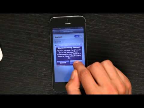 how to discover iphone bluetooth