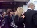 Funerali di Gianfranco Funari: l'ingresso del feretro in San Marco