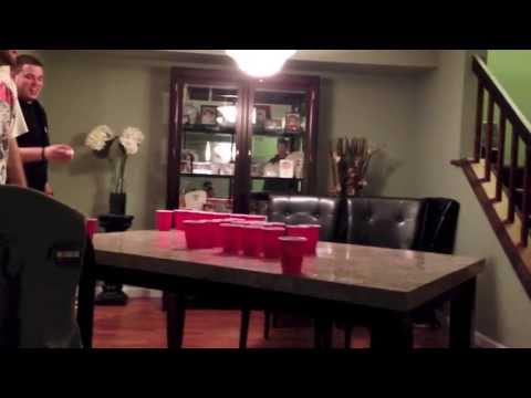 how to sink every shot in beer pong