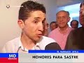 Homenaje en El Barraco a Carlos Sastre