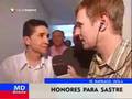 Homenaje en El Barraco a Carlos Sastre