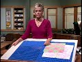 Learn to get perfectly centered quilt blocks without doing the math