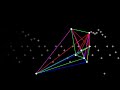 Chopin, Nocturne, opus 27 #2, piano solo (animated interval graphic), ver 3
