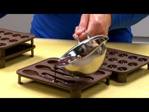 Формочки для шоколада DELICIA Choco, ложечки