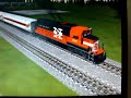 msts tour: nec trains and engines