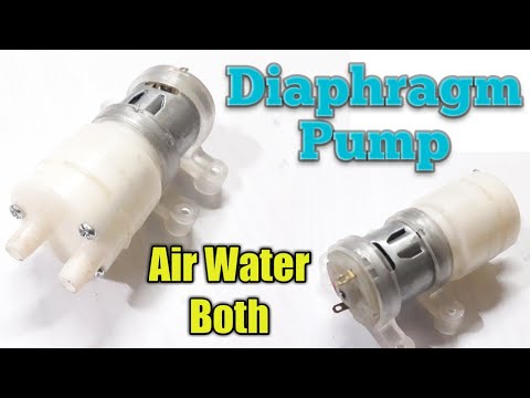 Diaphragm Pump, Air and Water Both, Full unbox