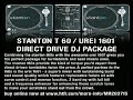 Stanton T60s Scratching and Mixing Demo
