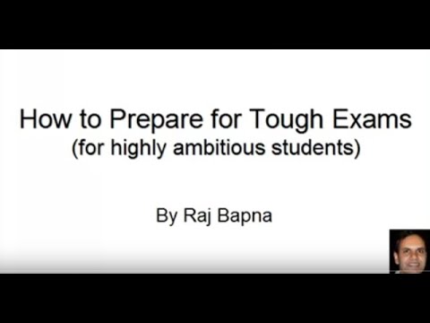 how to prepare in exams