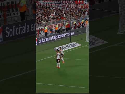 El gol de Borja y el festejo de la gente   #riverplate #fútbol #Borja