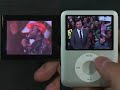 New iPod nano vs Samsung YP-T10 : Video Comparison