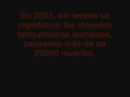 CAMBIO CLIMATICO - JUGADORES DE MIERCOLES