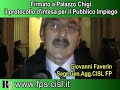 Firma Prot.Intesa Pubblico Impiego Cronaca della giornata