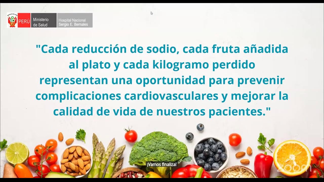 MANEJO NUTRICIONAL DEL PACIENTE CON HIPERTENSIÓN ARTERIAL