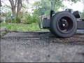 Rustler 3.3 doing a fat burn out