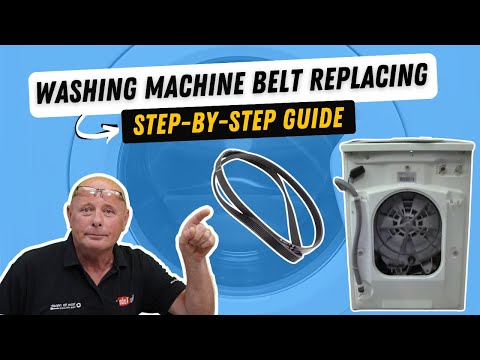 how to replace a belt on a lg washer