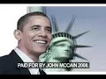 McCain Racist ad with Obama on Money