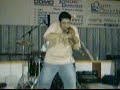 Brad Moggie fiddles in 2005