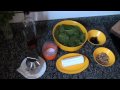 Ensalada de espinacas con queso de cabra