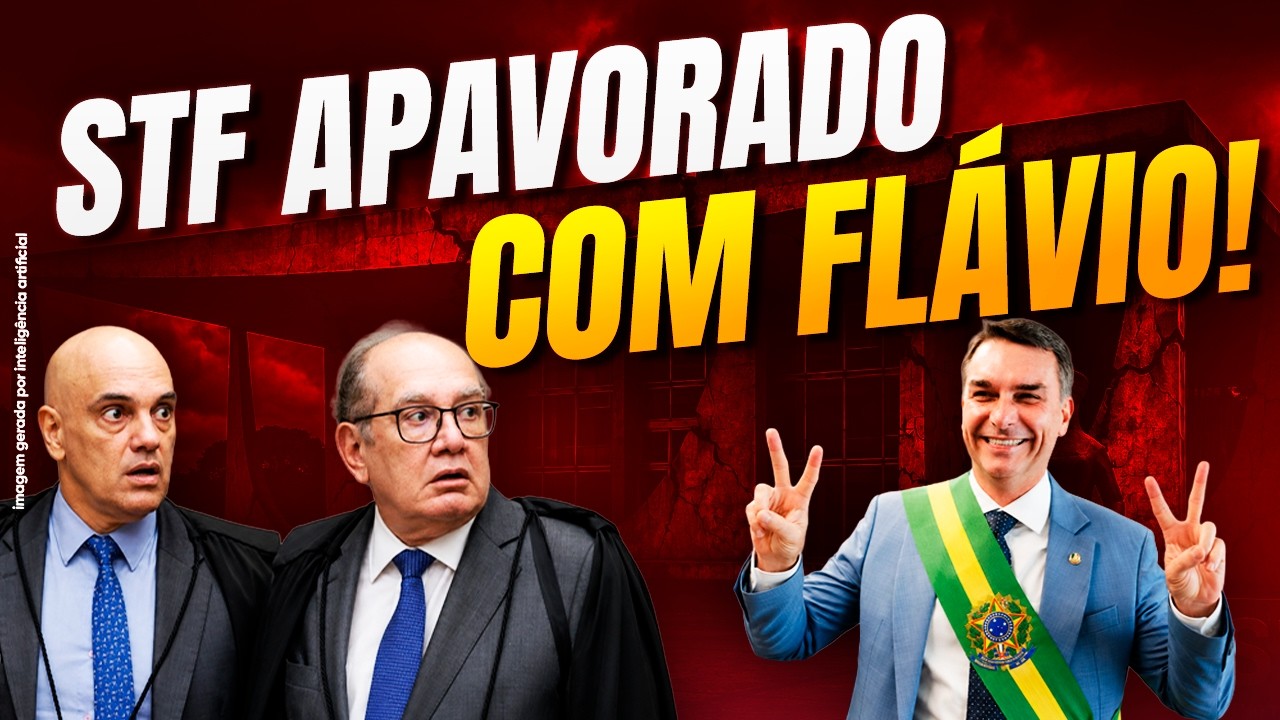 O STF Está Apavorado com a Vitória de Flávio: Veja!