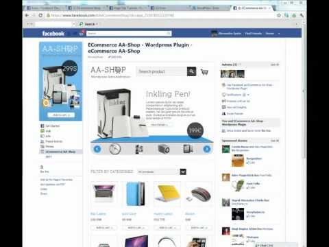 Facebook eCommerce Shop – Presentation, Install, Configurate, Application Step 2