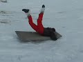 Griswald Family Sled Jumping