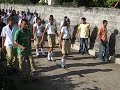 Don Juan Preparando los alumnos para la marcha 2