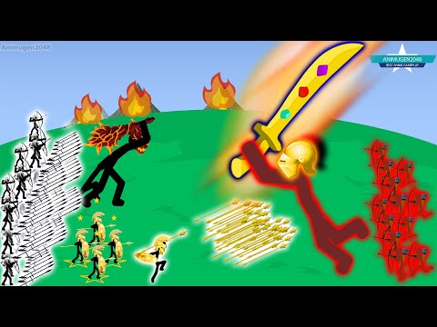Golden Hero 1vs1 NEW GIANT BOSS? - Stick War Legacy Huge Update Weekly Missions MOD Army