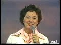 in the mid-1970's two pretty looney guys had their own syndicated tv comedy series.  lohman & barkley were pretty popular and drew some interesting guests, who participated in some pretty goofy presentations.  here gisele mackenzie talks about perfect pitch and tells a wonderfully funny story about jack benny, then reveals that both her children have the measles, which lends itself to the crazy show's story line.  to top it all, guest comic gary muledeer is depressed because he thinks his comedy routine bombed...making for even more hysteria on the set where gisele is to sing her song, the upbeat carpenters' hit 