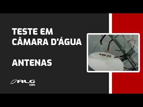 Simulação na Câmara D'Água | Antenas