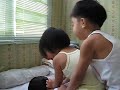 Bj and Sopie  with ninong pip